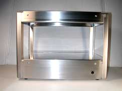 Photo of Stainless
Steel light box for polarized inspection.