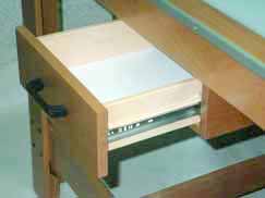Photo of drawer detail.
